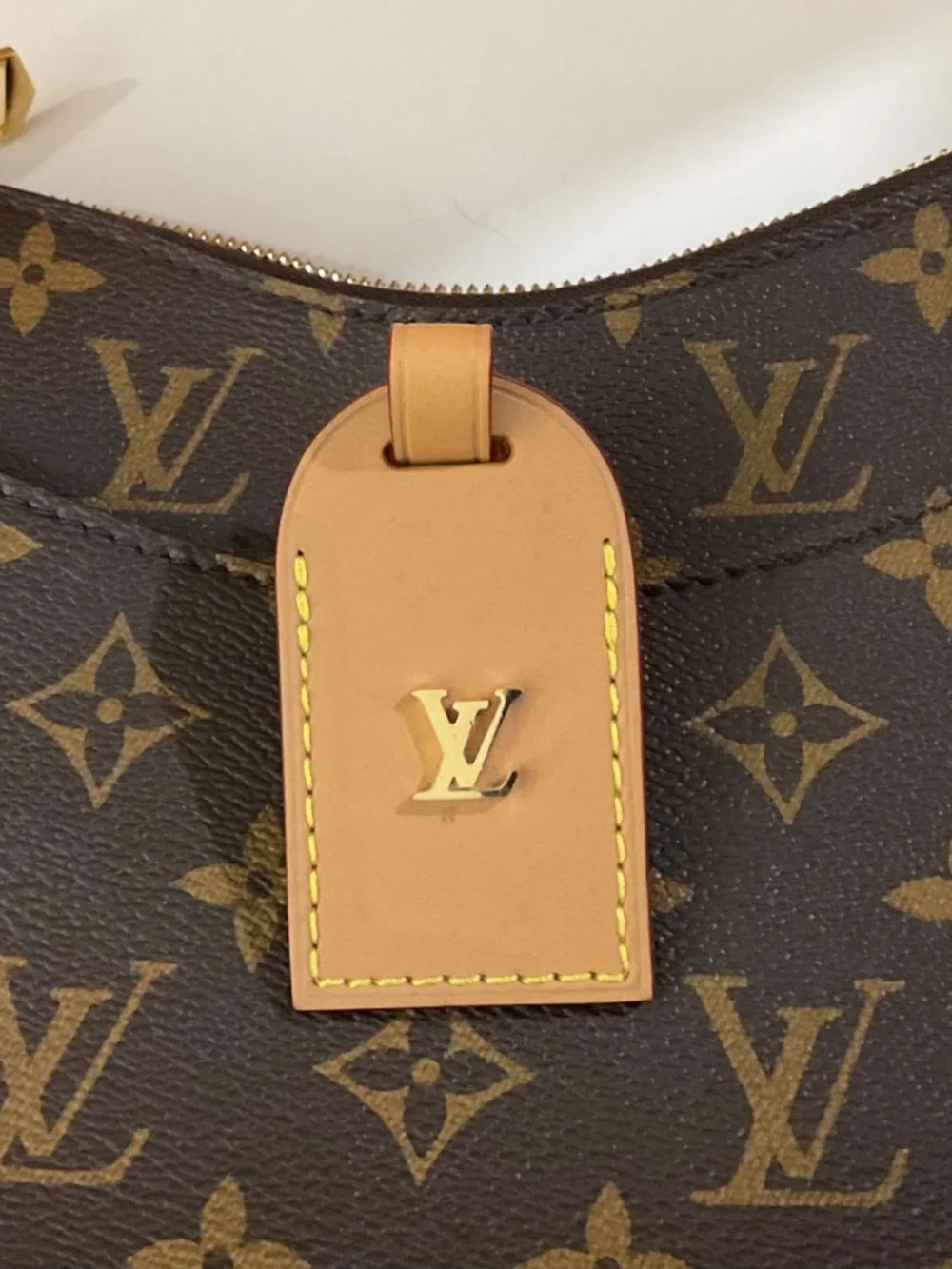 LOUIS VUITTON Shouder Bag Brown Leather M45354.